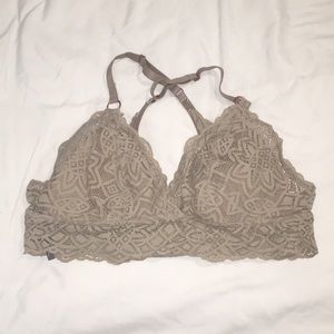 Beige Lace Bralette